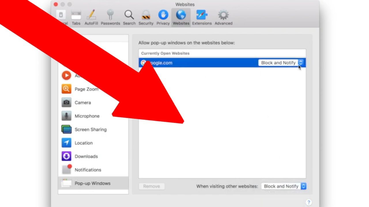 How to TURN OFF Pop Up Blocker on Mac 2021 *NEW UPDATE*