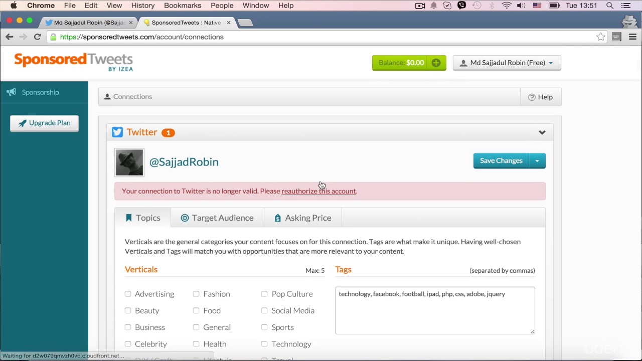 27. Earn money from sponsoredtweet and izea