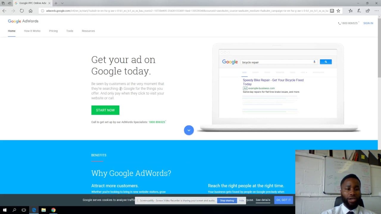HowTo Download Your Google Adwords Invoices - Full Video