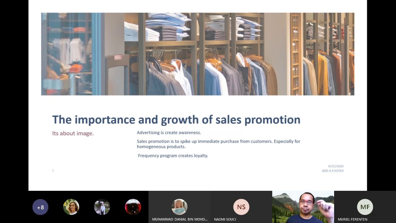 Sales Promotion, POP advertising, and Support Media