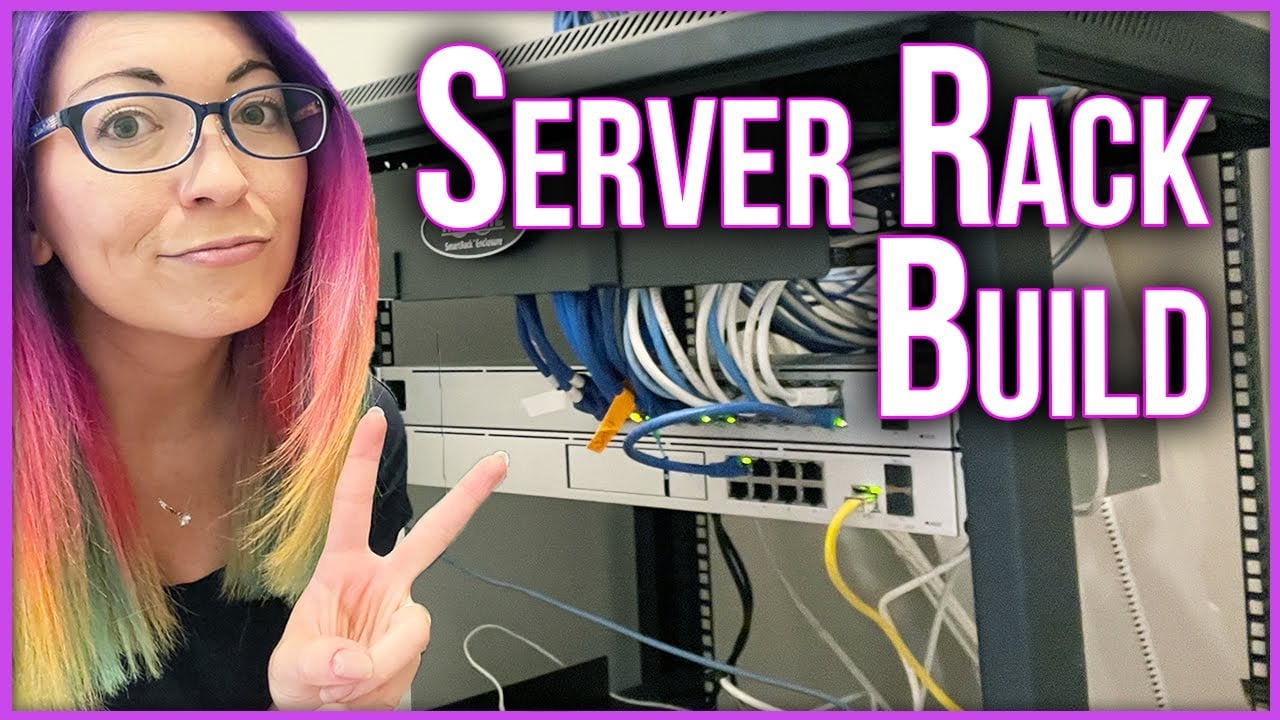 Building My First Server Rack \ Ubiquiti Dream Machine Pro - My Dream YouTuber Studio! | Pt 12