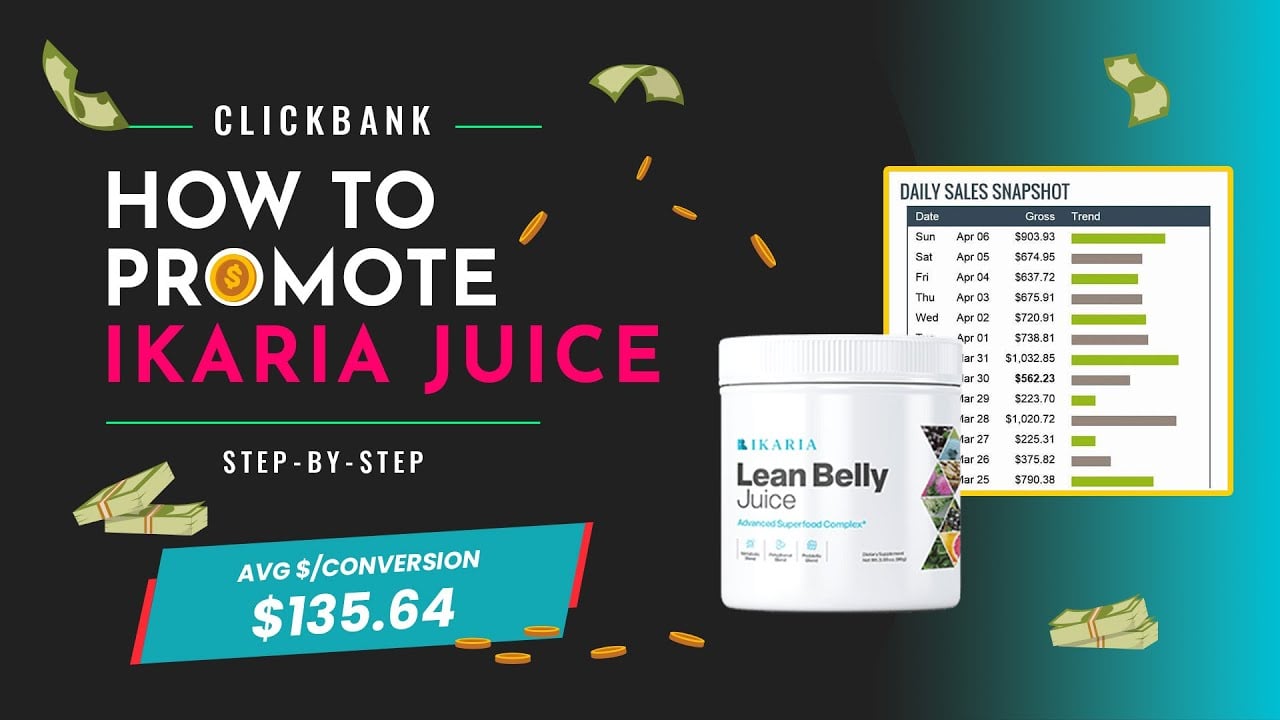 How To Promote ClickBank Offer Ikaria Juice using Native Ads
