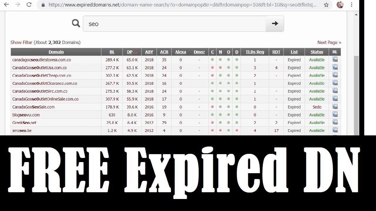 How to Buy Expired Domains With Backlinks and Traffic FREE Tool!