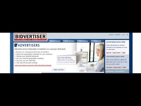 bidvertiser - bidvertiser review ppc network for publishers & advertisers