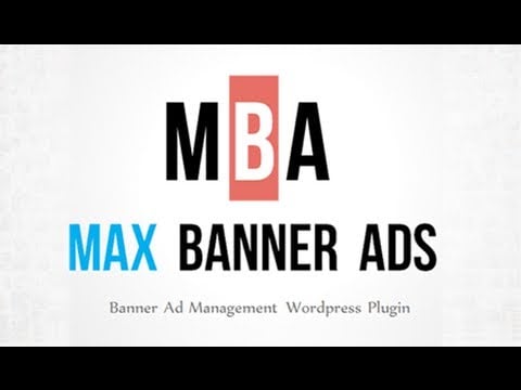 Max Banner Ads - Banner Ad Management WordPress Plugin