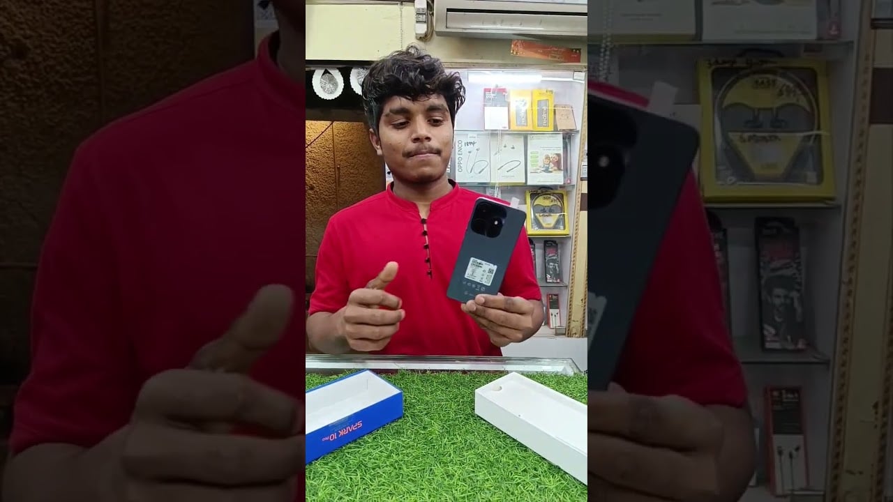 Tecno Spark 10pro | IT'S Looks Like I Phone 13 pro 😅 #tecno #mobile #unboxing #shorts #viral #short