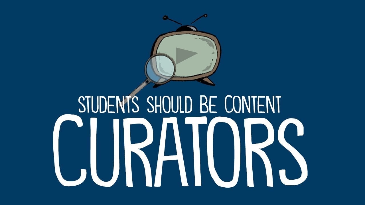 What is content curation and why is it important for learning?