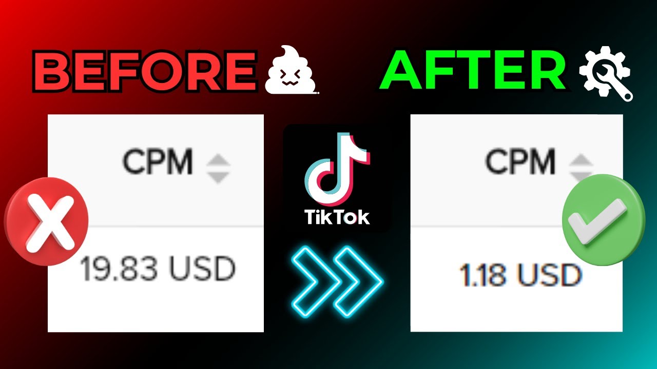 How To Fix TikTok Ads High CPM Issue ($1 CPM TRICK... INSANE!)