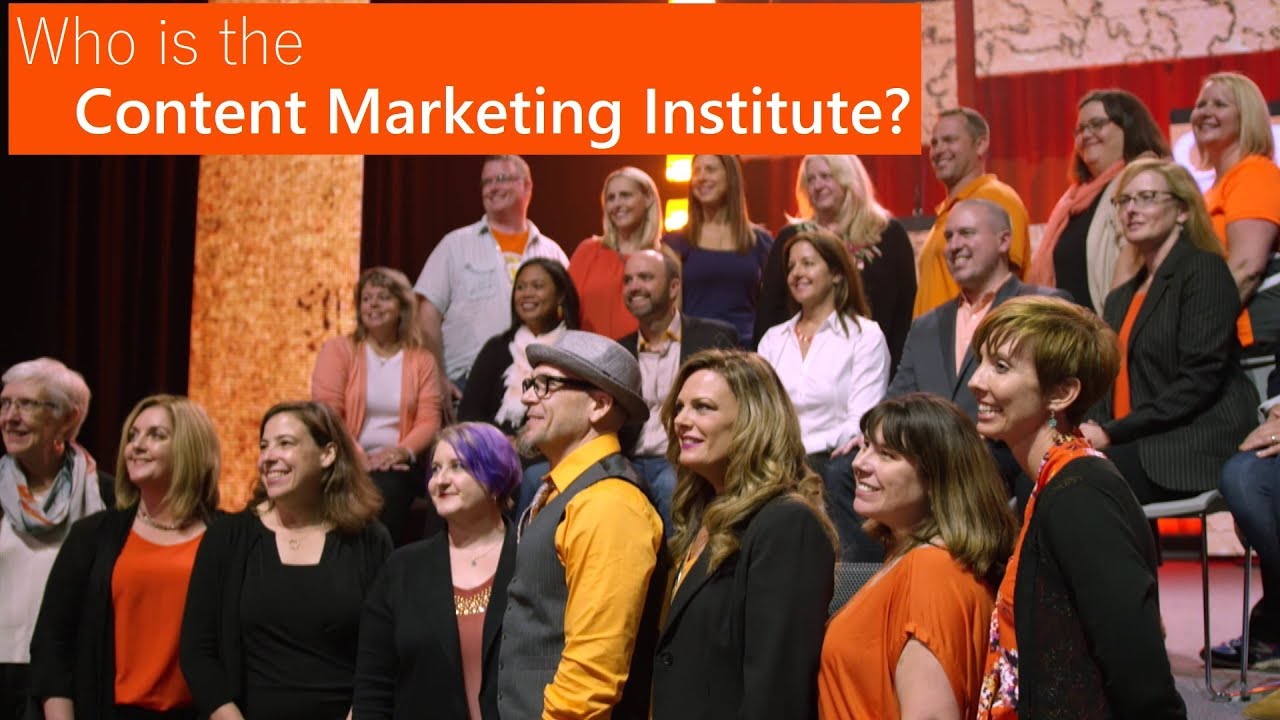 Who is the Content Marketing Institute (CMI)? (2017)