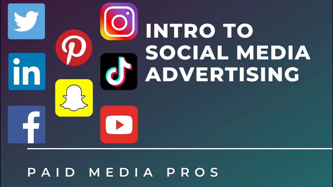 Social Media Advertising 101