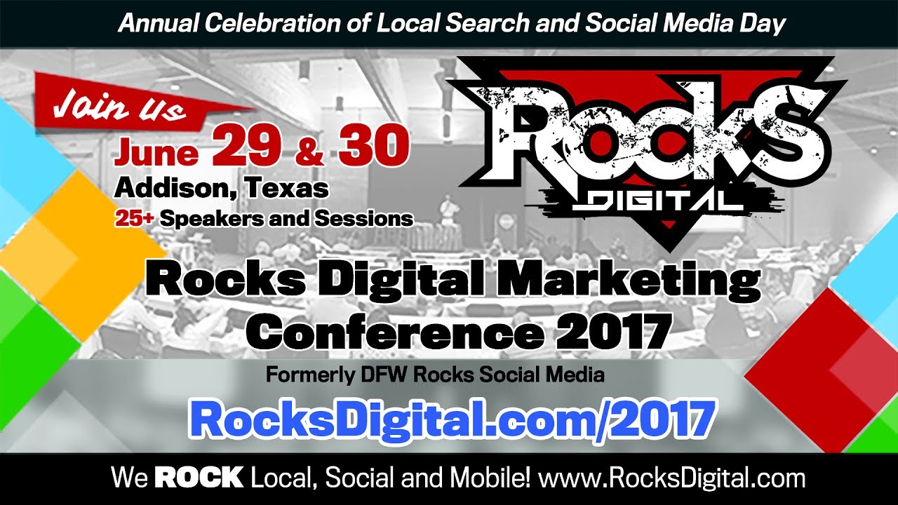 2017 Rocks Digital Marketing Conference, Dallas, Texas [Rocks Digital]