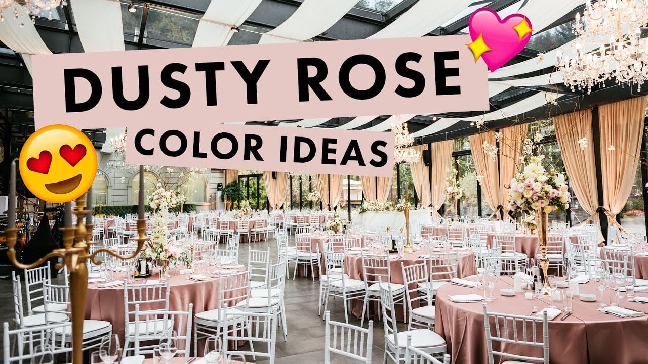 8 Dusty Rose Color Palettes You Should Try 😍 | BalsaCircle.com