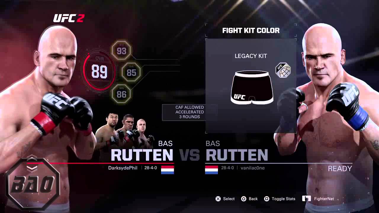 Ultimate Salt Championship - aka DSP being shit at EA Sports UFC 2 Online