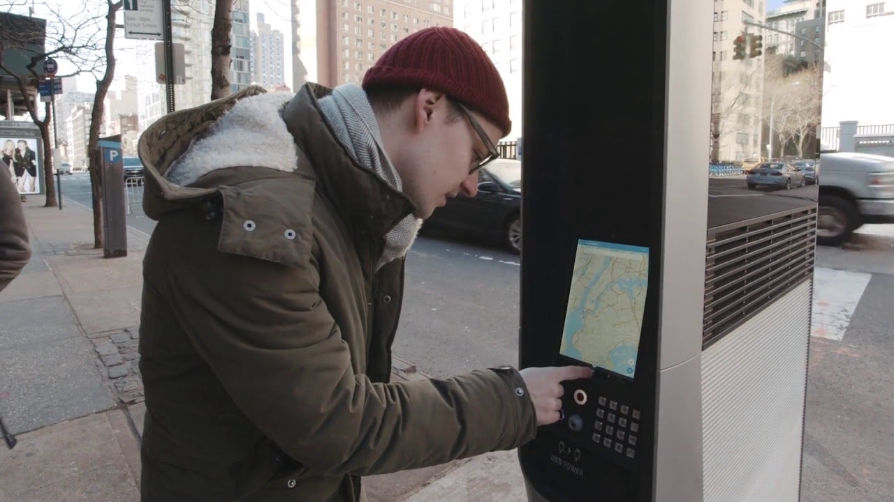 LinkNYC Public Tablet