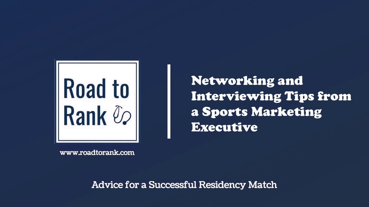 Networking and Interviewing Tips from a Sports Marketing Executive