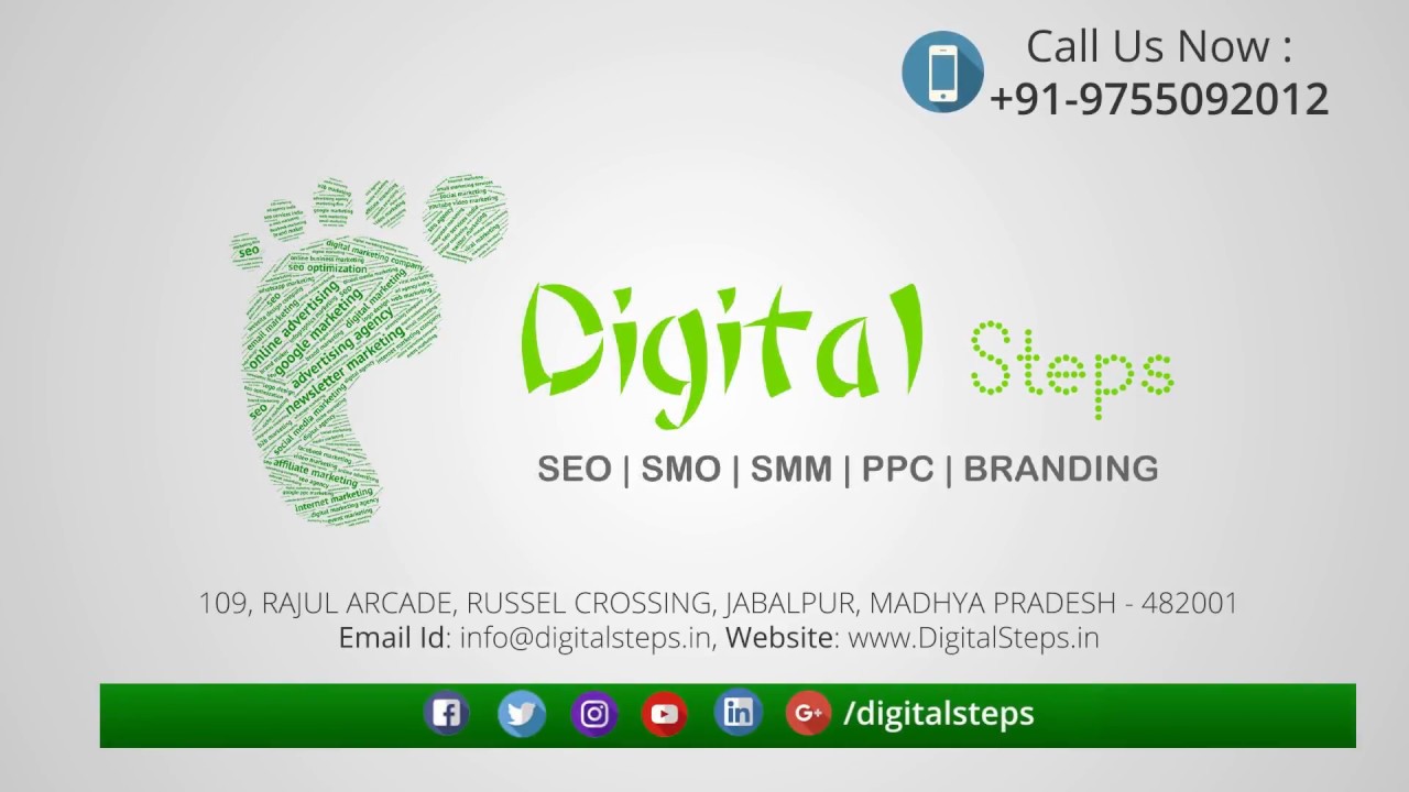 DigitalSteps : Digital Marketing Company in Jabalpur, Bhopal, Indore, India