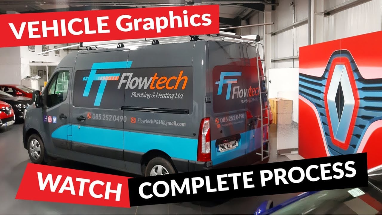 Vehicle Graphics. Watch full process from design to installation