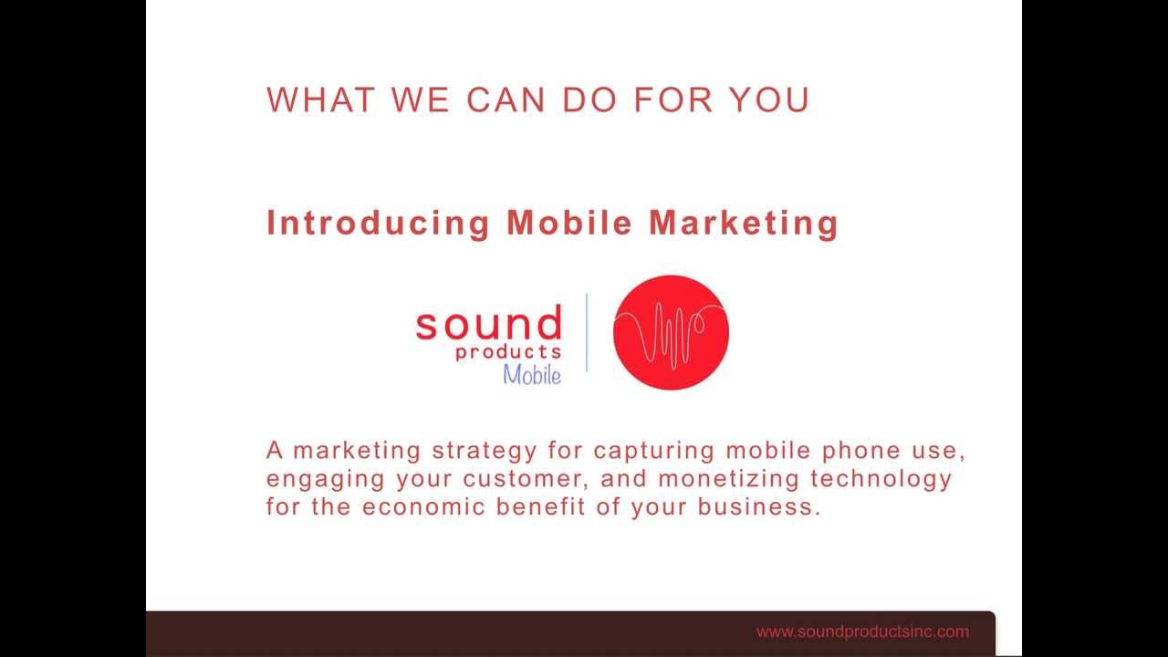 Mobile Marketing Overview