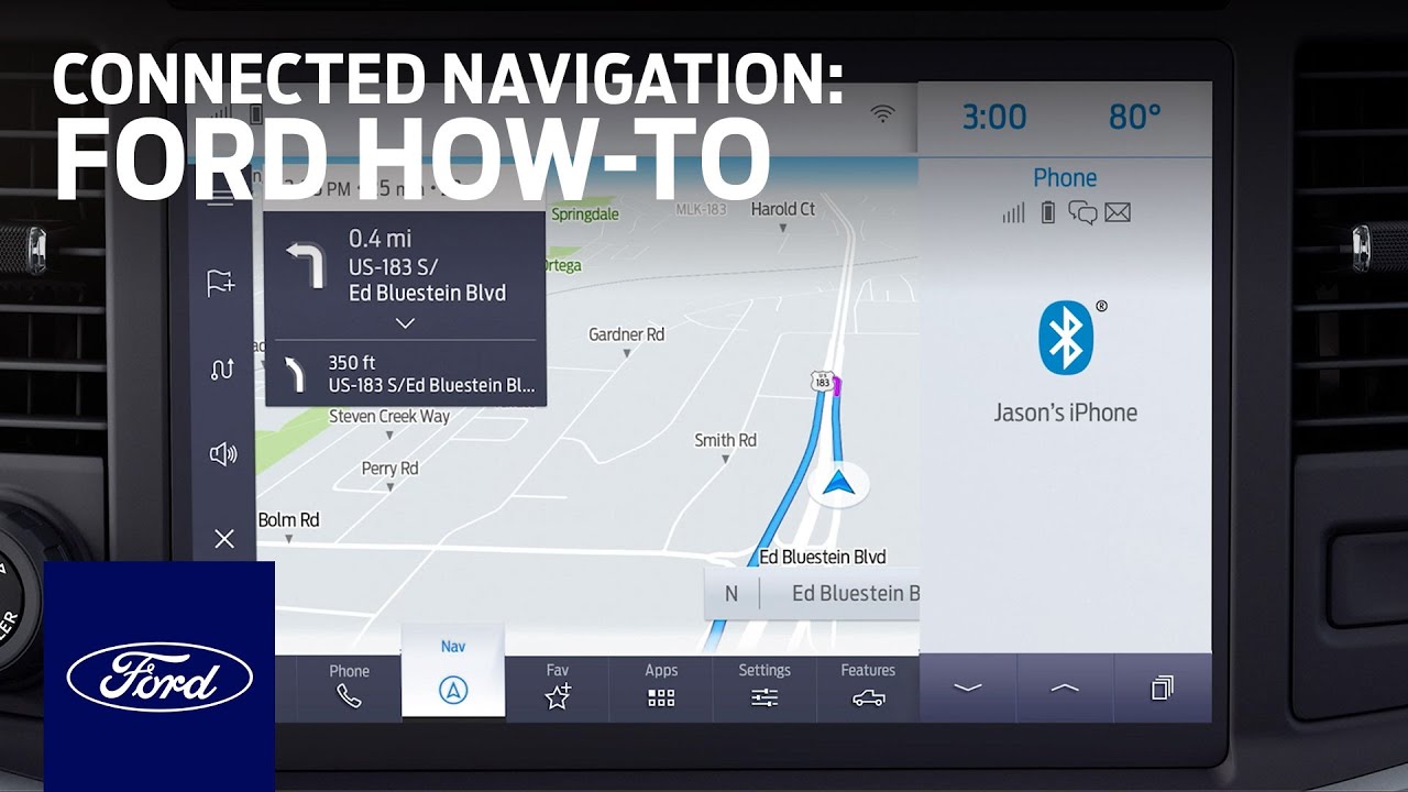 Ford Connected Navigation | Ford How-To | Ford