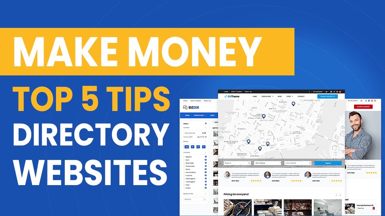 5 Ways to Monetize Your Directory Site - Make $1,250 per Month