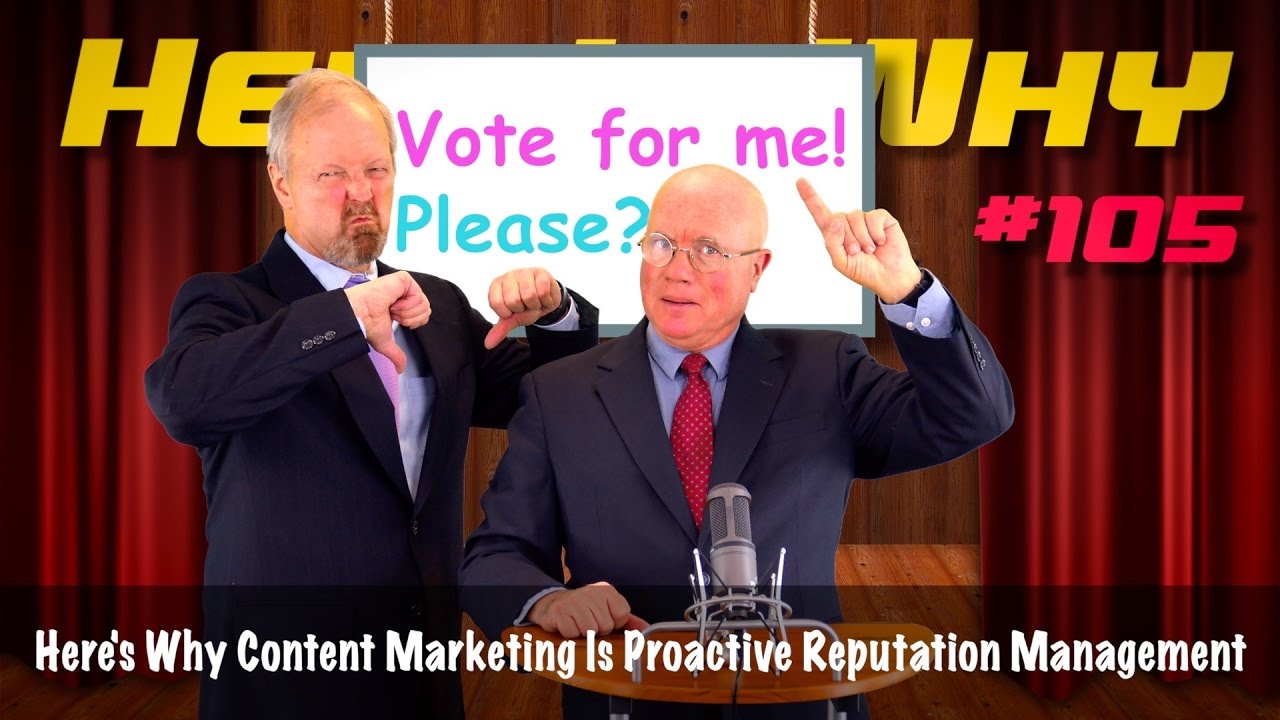 Content Marketing Is Proactive Reputation Management - Here's Why