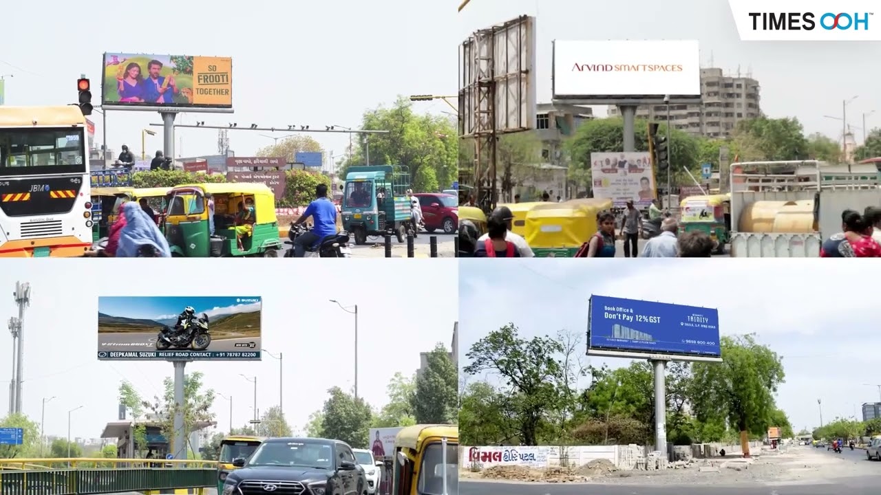 Times OOH Ahmedabad Digital Billboards