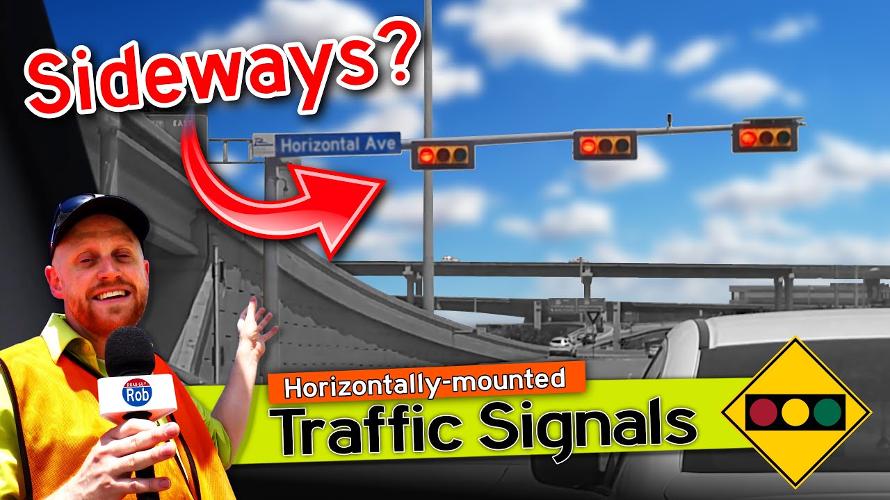 What's up with SIDEWAYS STOPLIGHTS in Texas and Florida?