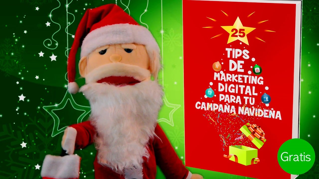 Marketing Digital para Navidad - PDF gratis - 25 Tips para tu Campaña