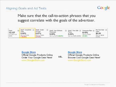 Optimizing AdWords Campaigns with Google Analytics (webinar)