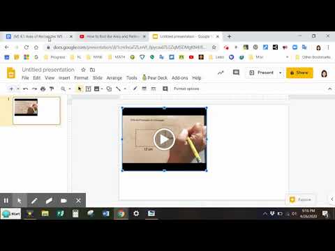 How to EMBED a VIDEO in a GOOGLE DOC