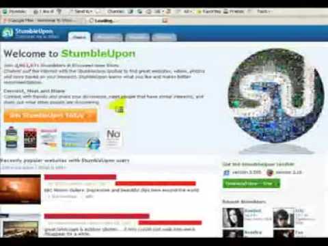 Social Networking Traffic - StumbleUpon Get Started Guide