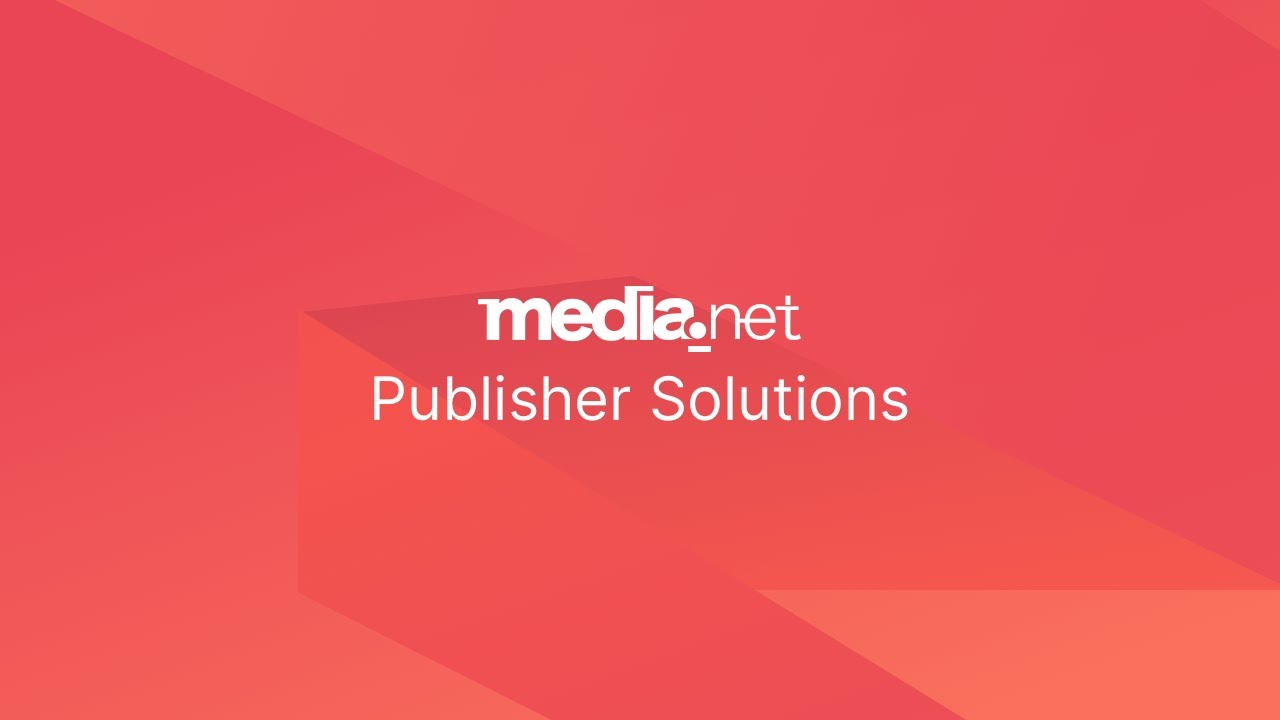 Media.net Publisher Solutions