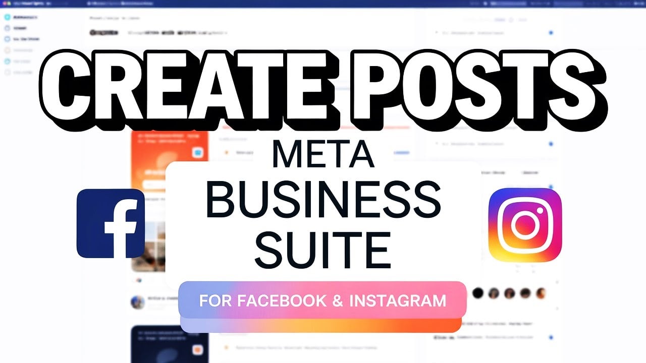 Create post in Meta Business Suite for Facebook and Instagram with these STEPS