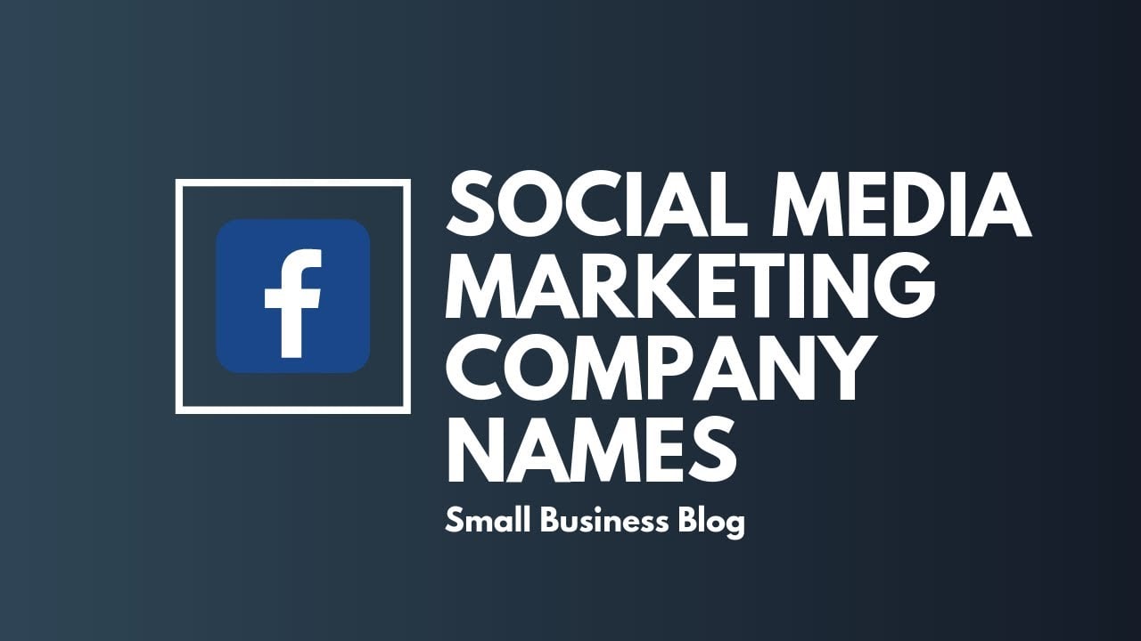 Catchy Social Media Marketing Company Names