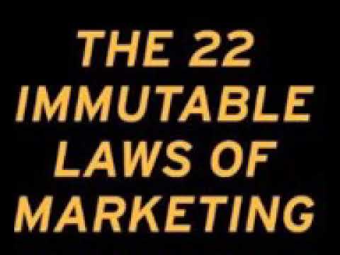Full Audiobook - The 22 Immutable Laws of Marketing