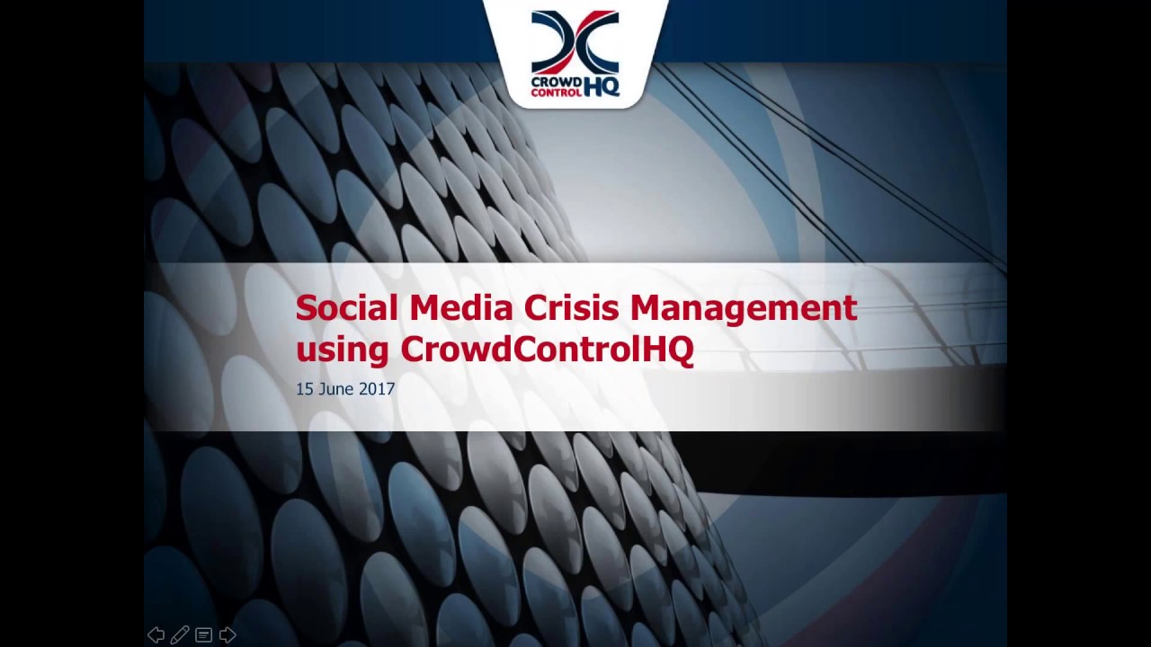 Intro to Social Media Crisis Management | CrowdControlHQ