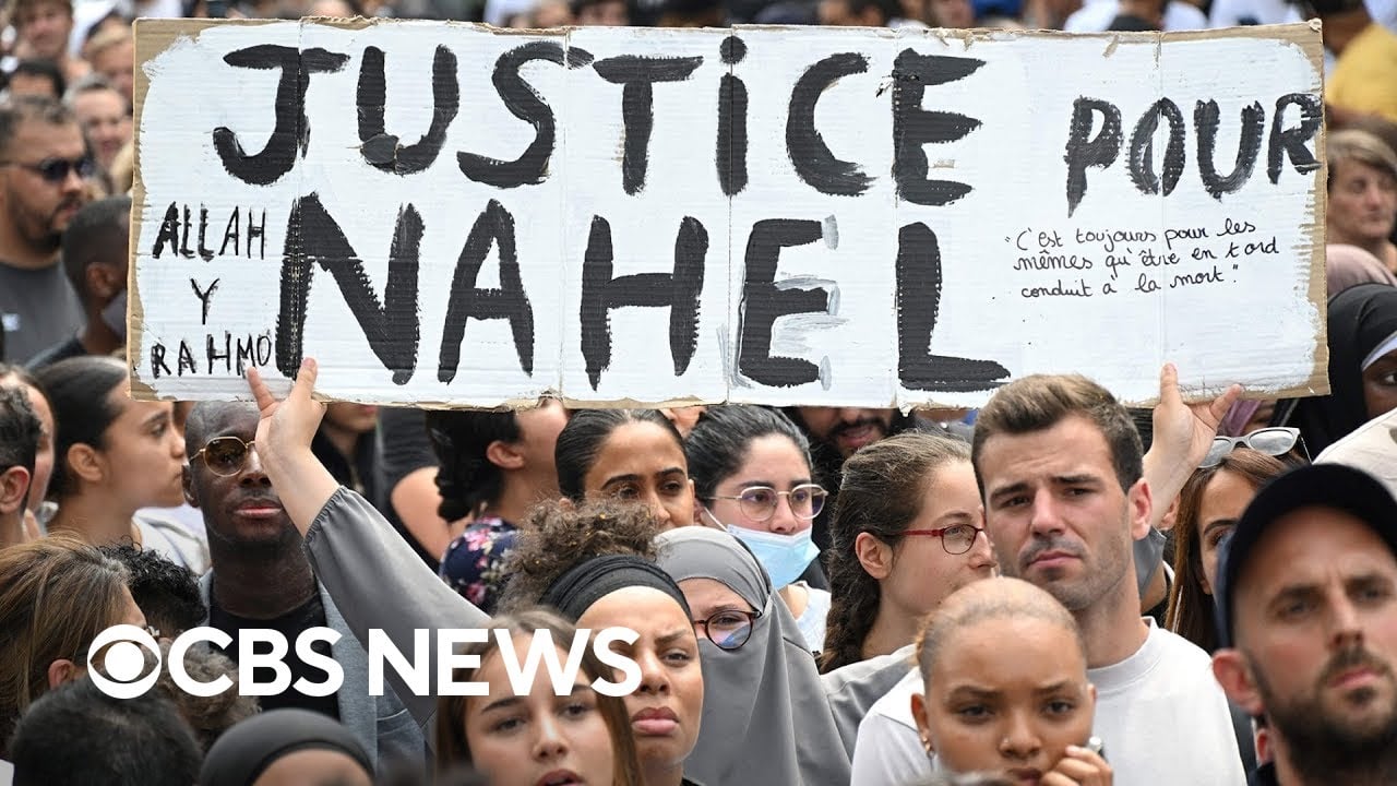 New details in French police killing of teen during traffic stop