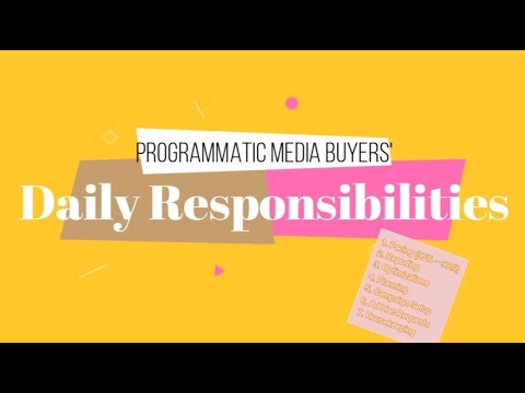 Responsibilities of A Programmatic Media buyer | WFH | Agency Life | Programmatic Advertising EP 11