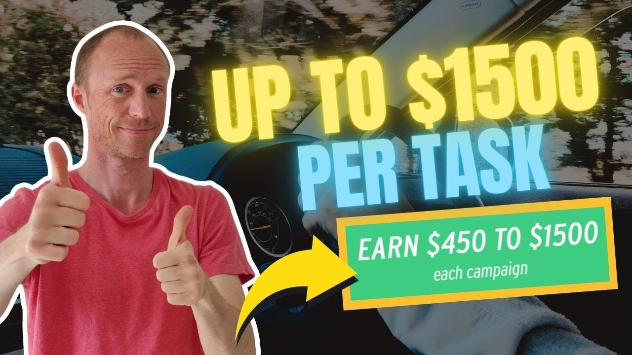 3 Ways to Get Paid to Drive - Advertise on Your Car and Get Paid (Up to $1,500 Per Campaign)