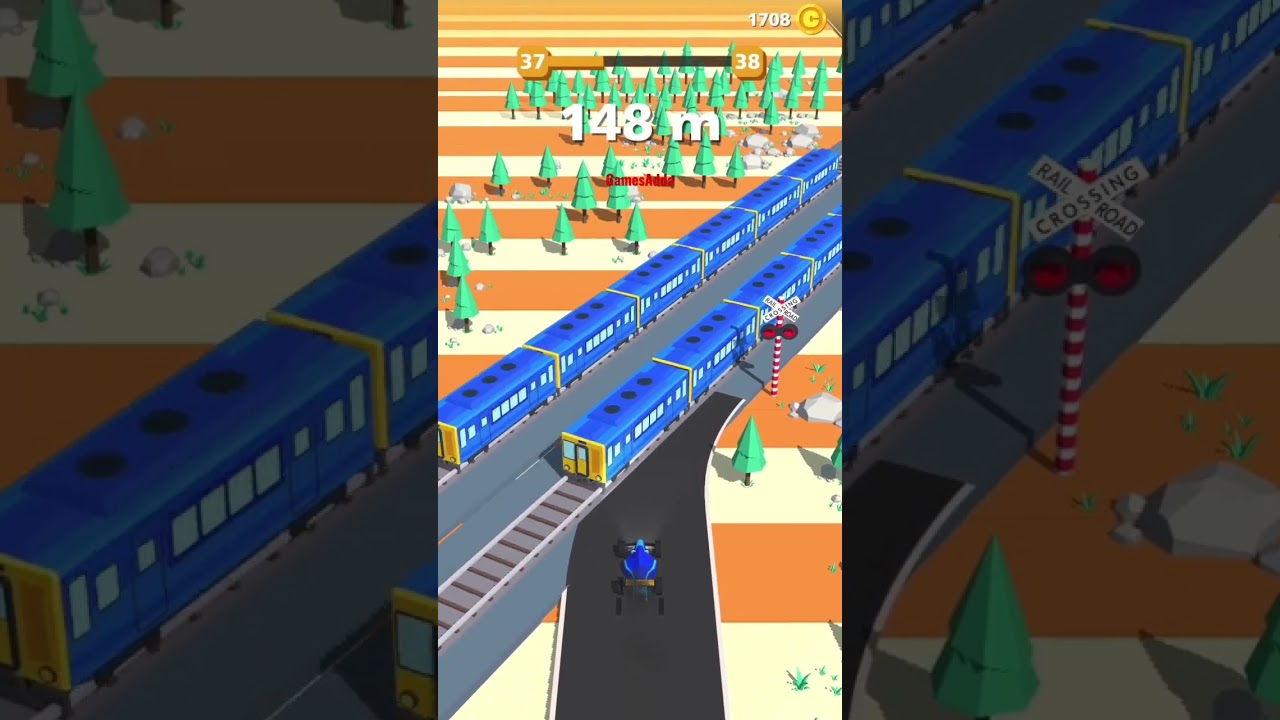 TRAFFIC RUN LEVEL 37 PUZZLE GAMEPLAY | ANDROID, iOS MOBILE | NEW UPDATE #SHORTS GAMES #37🔥