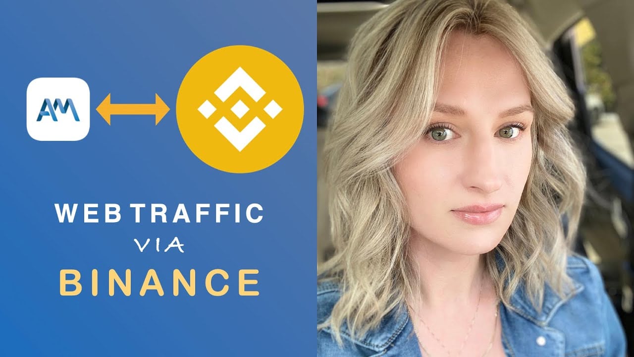 Buy Web Traffic Using Binance Crypto (BUSD)