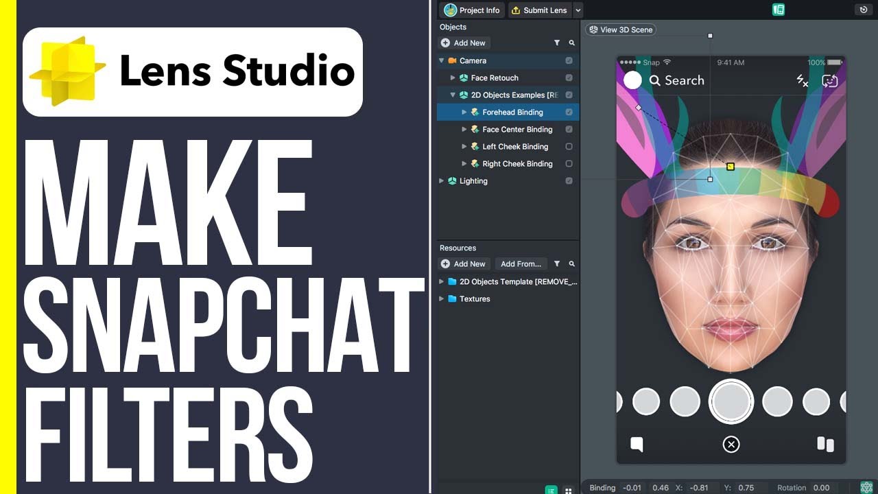 How to Make a Snapchat Filter Using Lens Studio (2025)