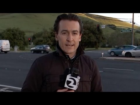 WATCH: Car Almost Hits KTVU Reporter On Live TV - Newsy