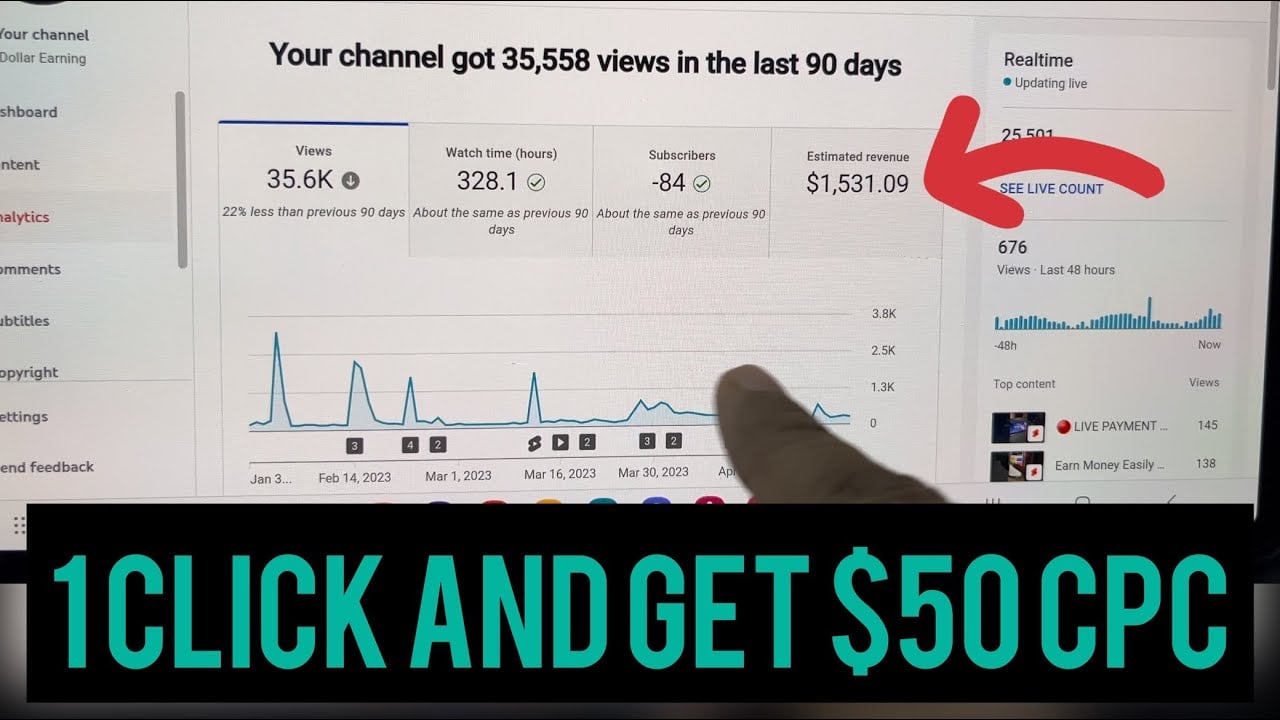 Ep.1 Cpm earning Canada | cpm work earning $50000 | Cpm work new trick new server , high cpc earning