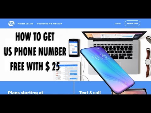 How to get US Phone number free for paypal bing ads clickbank amazon verify
