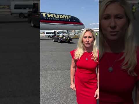 JUST IN: Marjorie Taylor Greene Accuses Biden Admin. Of Concocting 'Fake Charges' Against Trump