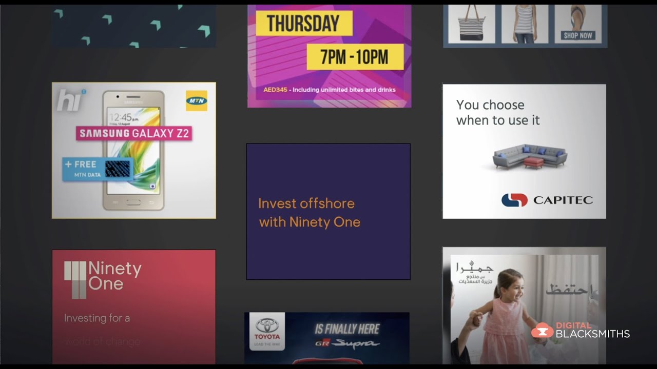 Digital Blacksmiths GDN Banners 2021