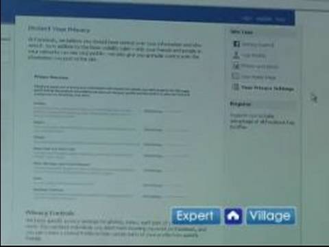How to Use Facebook : Learn More About Facebook Through its Site tour