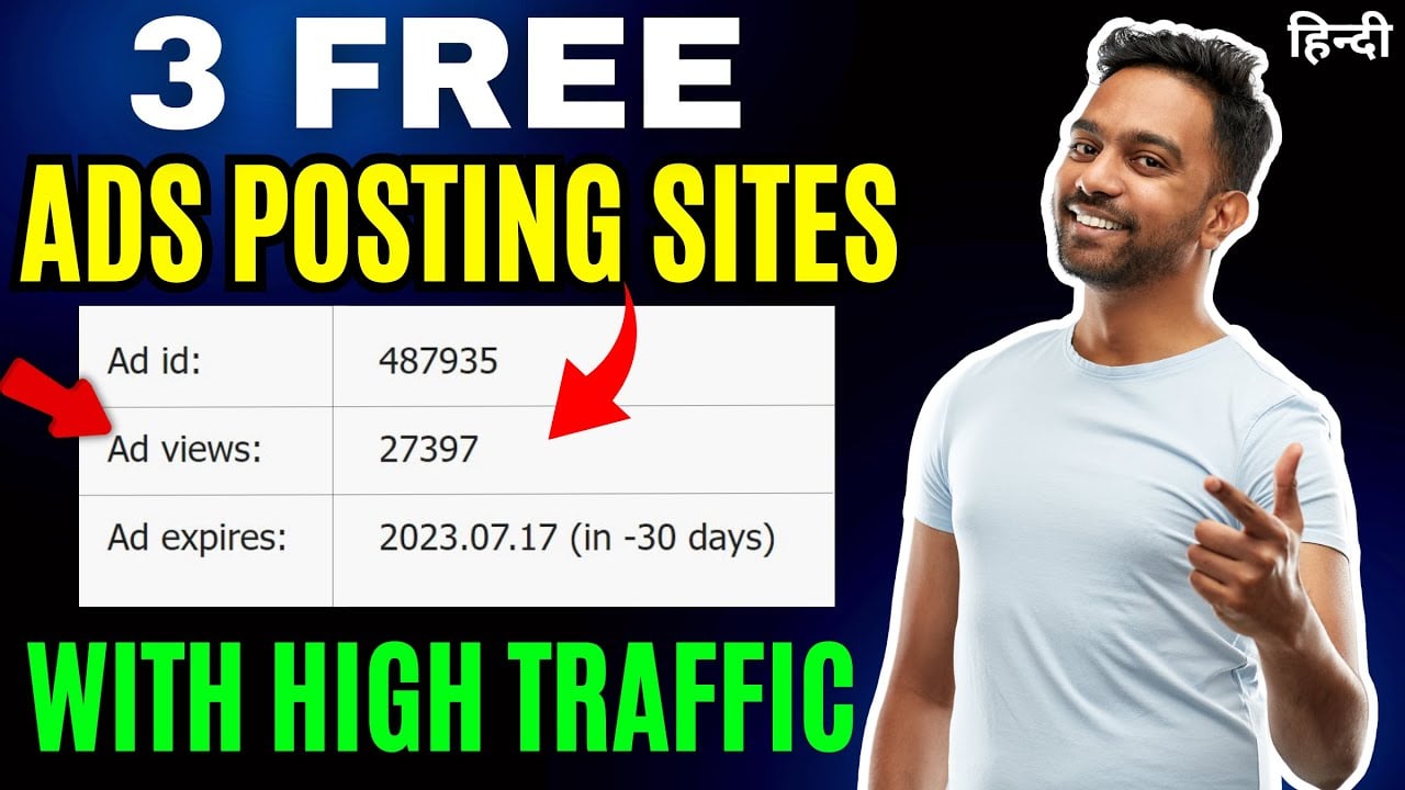 3 FREE Ads Posting Sites With High Traffic 2025 | Classifieds | Craigslist | Technical Berwal