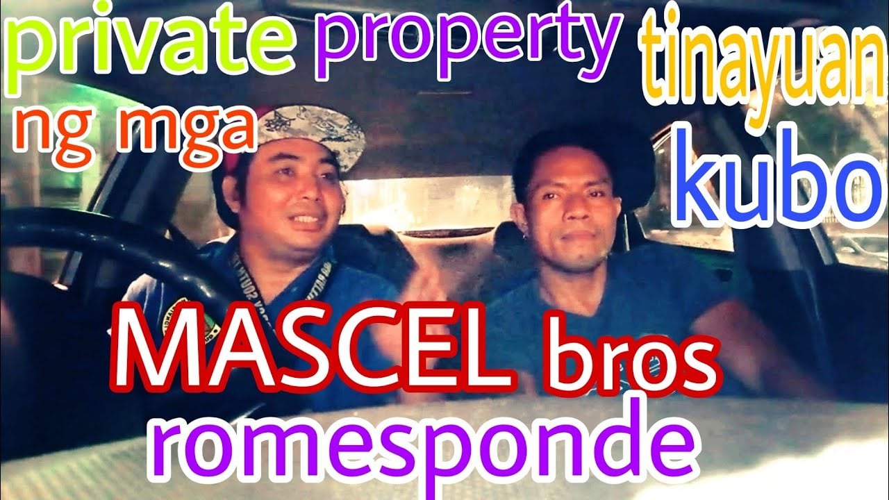 PRIVATE PROPERTY TINAYUAN NG MGA KUBO.MASCEL BROS.RUMESPONDE.